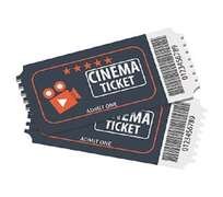 Mynds Brand Movie Tickets with QR Codes