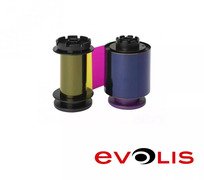 Evolis YMCKK Card Printer Ribbons